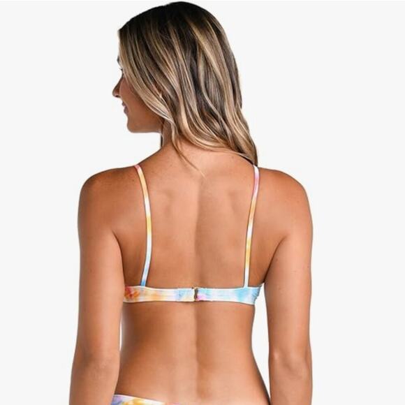 Hobie Women's Large Merrow Underwire Bra Swimsuit Top Ride or Dye Tie Dye NEW - Picture 10 of 10